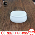 2015 New Elegant hotel white ceramic sugar pot with lid